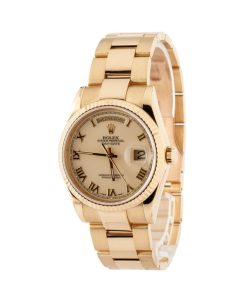 Alternative view of HandMade The Rolex Day-Date 118238 Ivory Roman Dial