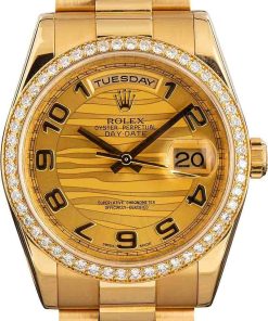 HandMade The Rolex President Day-Date 118348 Yellow Gold