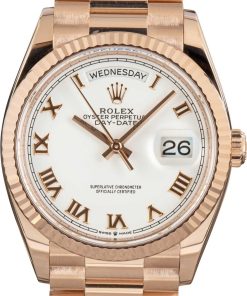 HandMade The Rolex Day-Date 36 ref 128235 18k Everose Gold