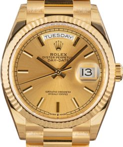 HandMade The Rolex President 128238 Champagne