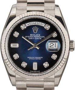HandMade The Rolex Day-Date President 128239 Blue Diamond Dial