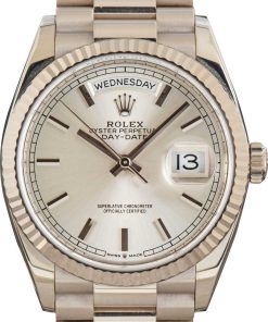 HandMade The Rolex Day-Date Ref 128239 Silver Dial