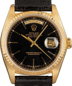 HandMade The Rolex Day-Date 18038 Black Dial