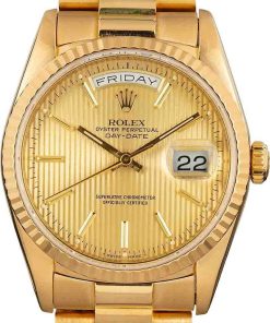 HandMade The Rolex Day-Date 18238 Yellow Gold