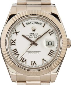 HandMade The Rolex Day-Date II Ref 218239 18k White Gold