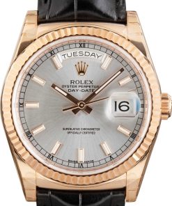 HandMade The Rolex Day-Date 36 Ref 118135 Silver Dial