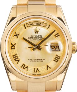 HandMade The Rolex Day-Date 36 ref 118208 Mother of Pearl Dial