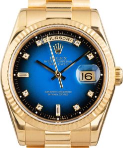 HandMade The Rolex Day-Date 118238 Blue Diamond Dial