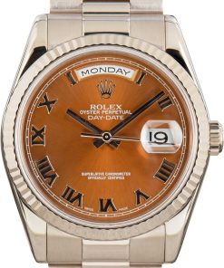 HandMade The Rolex Day Date 118239 Havana Brown Dial