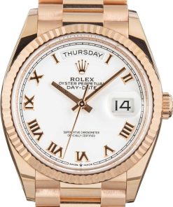 HandMade The Rolex Day-Date 36 ref 128235 18k Everose Gold