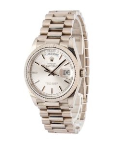 Alternative view of HandMade The Rolex Day-Date 36 Ref 128239 Silver Dial