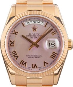 HandMade The Rolex Day-Date 36 Ref 118235 18k Everose Gold
