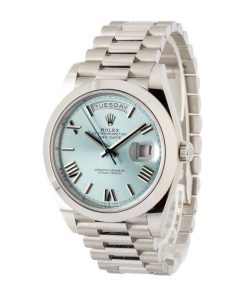 Alternative view of HandMade The Rolex Day-Date 40 228206 Ice Blue Roman Dial