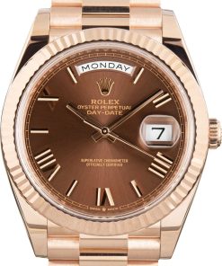 HandMade The Rolex Day-Date 40 Ref 228235 Chocolate Roman Dial