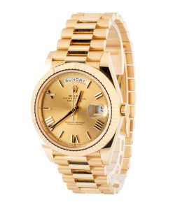 Alternative view of HandMade The Rolex Day-Date 40 Yellow Gold 228238 Champagne Roman Dial