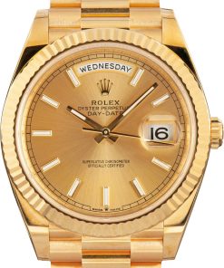HandMade The Rolex Day-Date 40 ref 228238 Champagne Dial