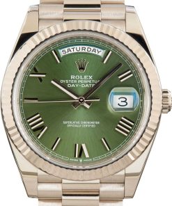 HandMade The Rolex Day-Date 40 Ref 228239 Olive Green Dial