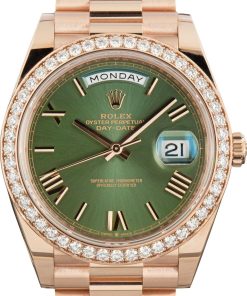 HandMade The Rolex Day-Date 40 Ref 228345 Olive Green Dial