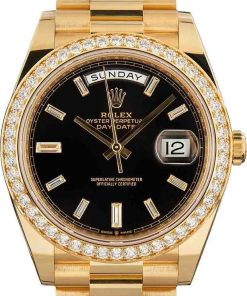 HandMade The Rolex Day-Date 40 Ref 228348 Diamond Dial & Bezel