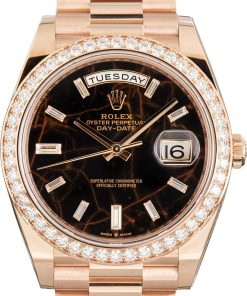 HandMade The Rolex Day-Date 40 Ref 228345 Eisenkiesel Diamond Dial