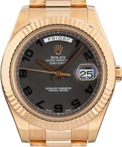 HandMade The Rolex Day-Date II Ref 218235 Black Arabic Dial