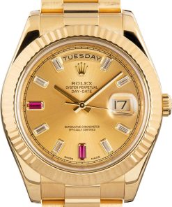 HandMade The Rolex Day-Date II ref 218238 Yellow Gold