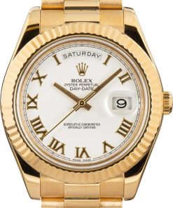 HandMade The Rolex Day-Date II President 218238 Yellow Gold