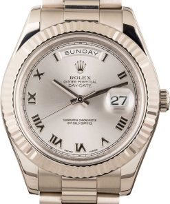HandMade The Rolex Day-Date Ref 218239 Silver Dial
