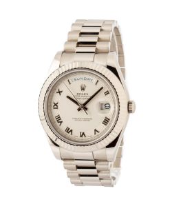 Alternative view of HandMade The Rolex Day-Date II ref 218239 White Gold