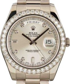 HandMade The Rolex Day-Date II Ref 218349 18k White Gold