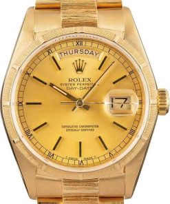 HandMade The Rolex President 18078 Bark Finish