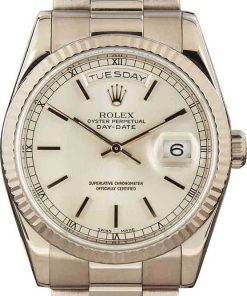 HandMade The Rolex President 118239 White Gold