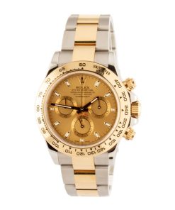 Alternative view of HandMade The Rolex Daytona Two Tone Cosmograph 116503 Champagne Dial