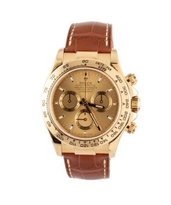 Alternative view of HandMade The Rolex Daytona Cosmograph 116518 Champagne Dial