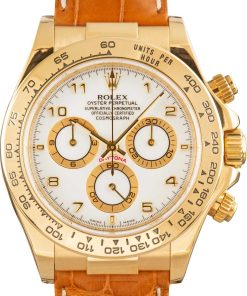 HandMade The Rolex Daytona Cosmograph 116518 White Arabic Dial