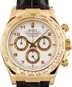 HandMade The Rolex Daytona 116518 White Arabic Dial