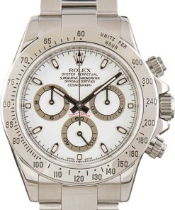 HandMade The Rolex Daytona Chrono Ref 116520 White Index Dial