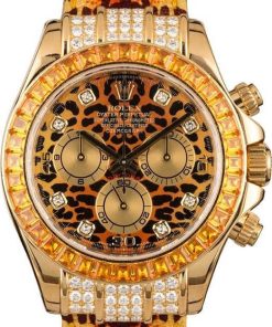 HandMade The Rolex Daytona 116598 Leopard Dial & Bracelet