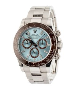 Alternative view of HandMade The Rolex Daytona 126506 Ice Blue Baguette Diamond Dial