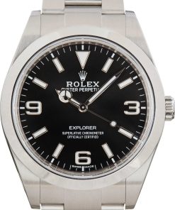 HandMade The Rolex Black Explorer 214270 MK II Dial