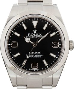 HandMade The Rolex Explorer 214270 Black Mark I Dial