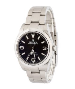 Alternative view of HandMade The Rolex Explorer Ref 214270 Black MK II Dial