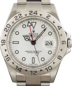 HandMade The Rolex Explorer II Ref. 16570 White Polar Dial