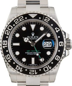 HandMade The Rolex GMT-Master II Stainless Steel 116710 Black Dial