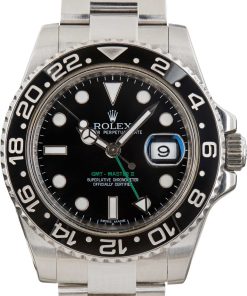 HandMade The Rolex GMT-Master II Stainless Steel 116710 Black Dial