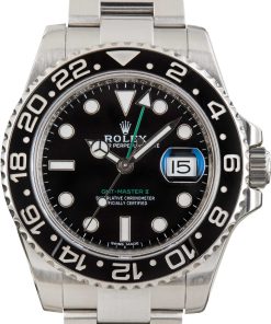 HandMade The Rolex GMT Master II Black Dial 116710 Steel Oyster