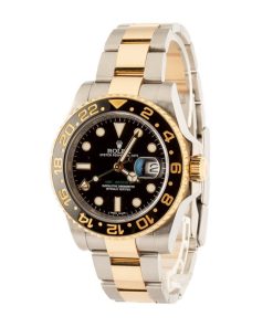 Alternative view of HandMade The Rolex GMT-Master II 116713 Two Tone Oyster