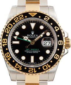 HandMade The Rolex GMT Master II Ref 116713 Steel & Gold