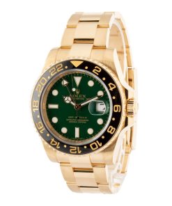 Alternative view of HandMade The Rolex GMT-Master II 116718 Green Dial