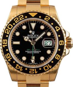 HandMade The Rolex GMT-Master II Ref 116718 18k Yellow Gold